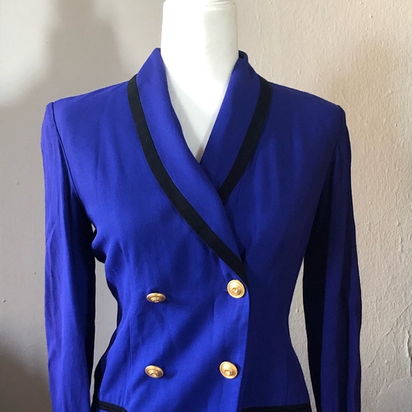 Danny & Nicole Jackets & Coats 8s Vintage Suit Jackettop With Gold Buttons Poshmark